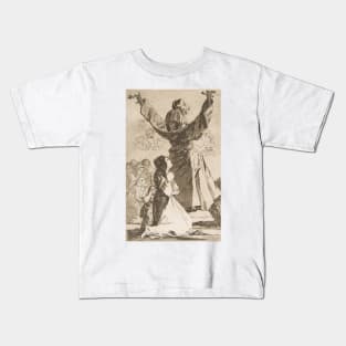 What a Tailor Can Do! by Francisco Goya Kids T-Shirt